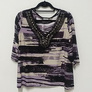 Women's top 21inches pit to pit 24inches long